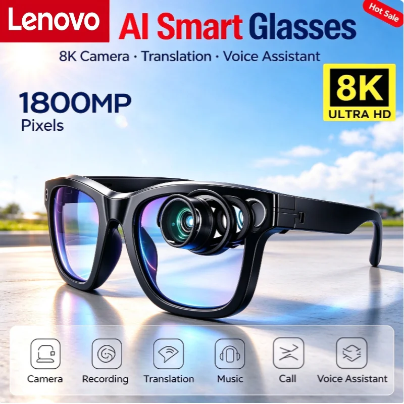 Gafas Inteligentes Lenovo con  - Smart Glasses Lens reseña y precio