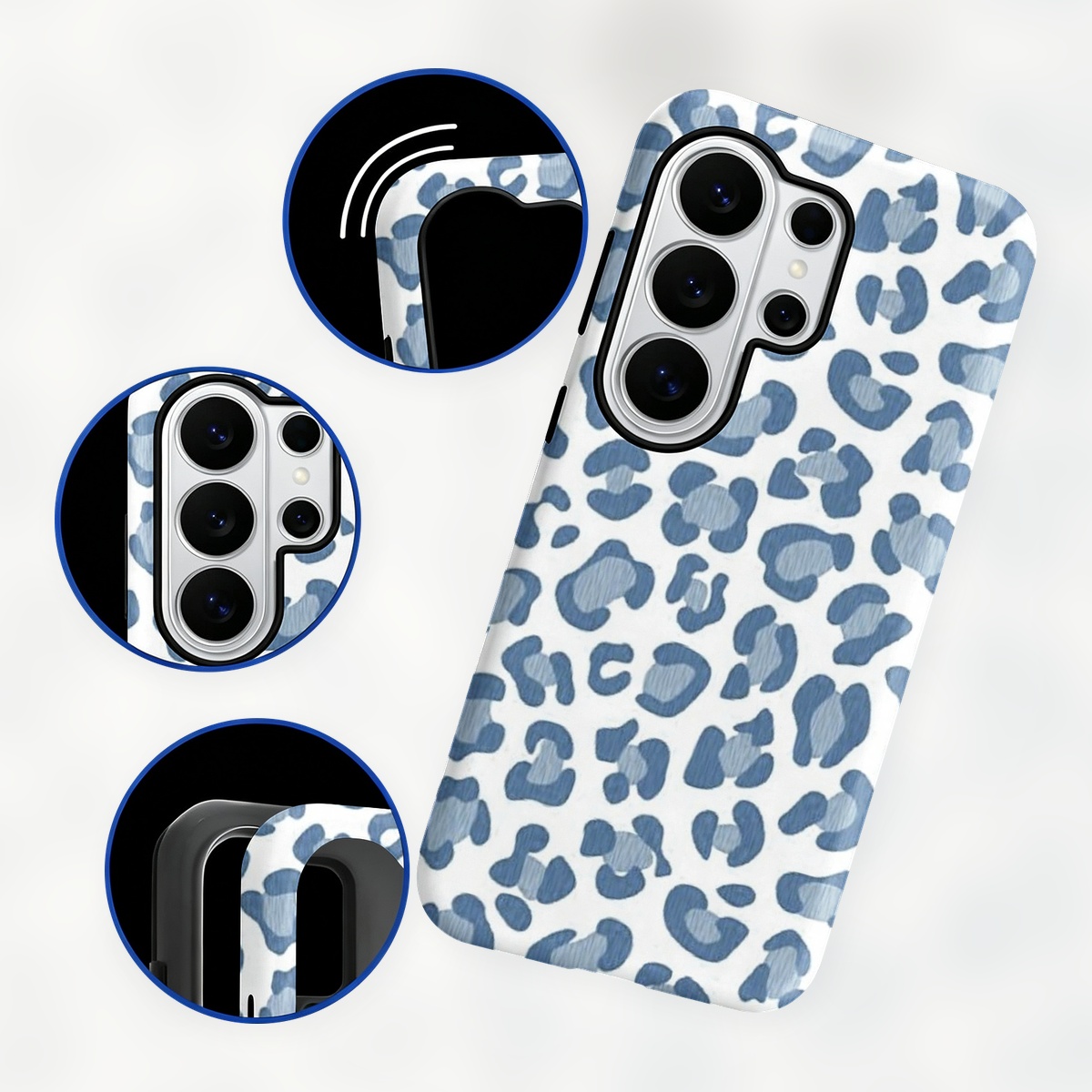estampado de leopardo azul 2-i - Samsung Galaxy S24 reseña y precio