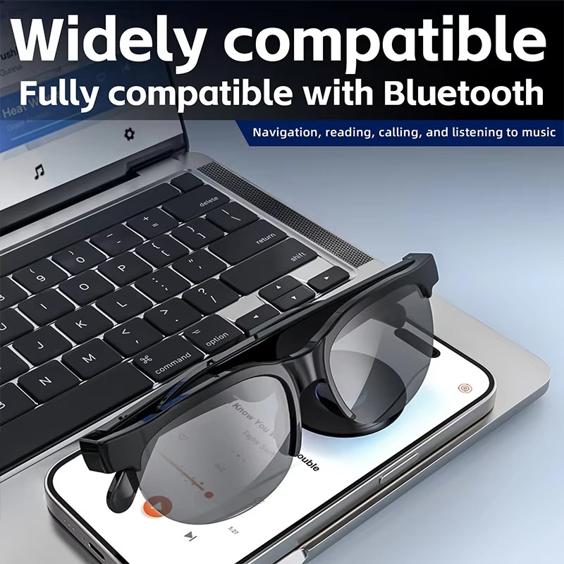 Gafas de Audio Inteligentes co - Smart Glasses Lens reseña y precio